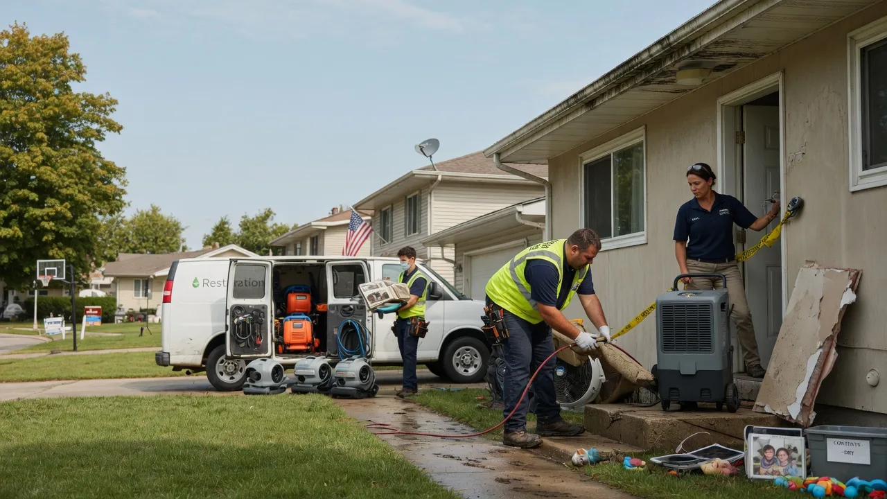 Water Damage Restoration in West Point, IA near me